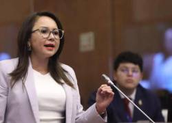 Fotografía de la asambleísta oficialista Nataly Morillo.