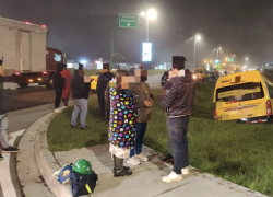 Accidente de tránsito en la vía a Collas, sector Tababela.