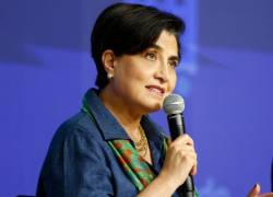 Fotografía de archivo de la canciller de Ecuador, Gabriela Sommerfeld.