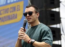 Fotografía de archivo del presidente de Ecuador, Daniel Noboa.