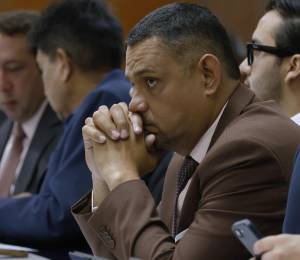 Audiencia de revisión de medidas cautelares del alcalde de Esmeraldas Vicko Villacís.
