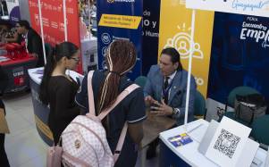 La pasada feria laboral en Guayaquil, ahora se realizará en Quito.
