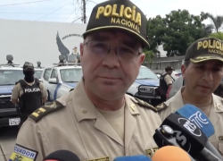 Coronel Renato González, comandante policial de la Zona 7, expresó su molestia por las actuaciones de fiscales y jueces de El Oro.
