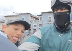 Influencer coreano fue asaltado en el Centro Histórico de Quito.