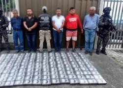 Desarticulan organización narcodelictiva transnacional en Loja: operativo deja 6 detenidos y varios indicios