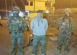 Fotografía del militar detenido.