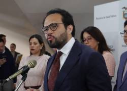 Fotografía de archivo del presidente del Consejo Directivo del IESS, Édgar Lama.