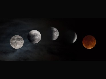 Eclipses de Luna desde distintos puntos del mundo
