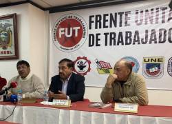 Dirigentes del FUT anuncian movilización nacional para el 22 de junio.