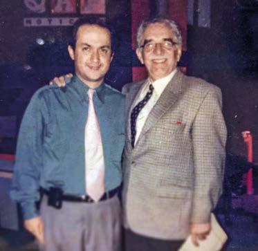 $!Darío Patiño tuvo la fortuna de compartir salasde redacción y distintos espacios de trabajo conGabo. Trabajó con él en QAP Noticias