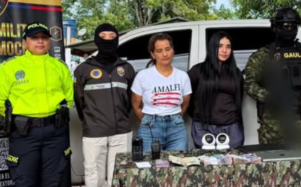 Las autoridades colombianas difundieron imágenes tras la captura
