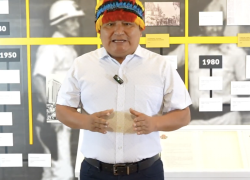 Conaie anuncia el fin del paro nacional.