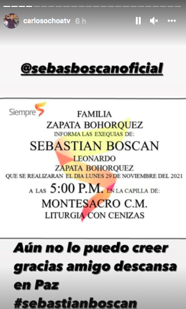 $!Actor de ‘Pasíón de Gavilanes’ falleció tras perder la batalla contra un cáncer de estómago