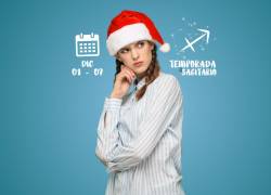 Mujer en visperas decembrinas con los cambios de la última luna llena en Géminis.