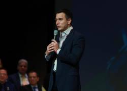 Fotografía de archivo del presidente de Ecuador, Daniel Noboa.