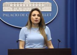 Rueda de Prensa de la vocera de Carondelet, Carolina Jaramillo.