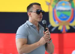 Daniel Noboa habla sobre el Crédito Emprende Violeta.