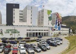 Imagen panorámica del Hospital de los Ceibos, en Guayaquil.