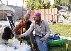 La Comunidad se unió para encontrar un proveedor de nieve y así Maggie pudiera disfrutar antes de morir.
