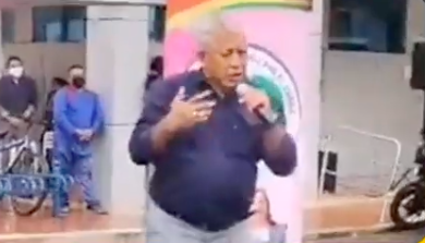 Video: alcalde de El Guabo se equivocó al pronunciar el nombre de su cantón