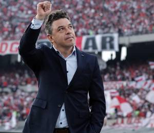 Marcelo Gallardo, entrenador argentino.
