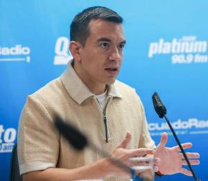 El presidente de la República, Daniel Noboa, concedió una entrevista en Radio Platinum.