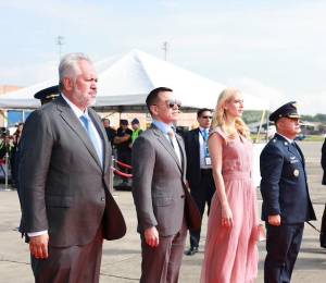 El presidente de la República, Daniel Noboa, arribó a la ciudad de Cali.
