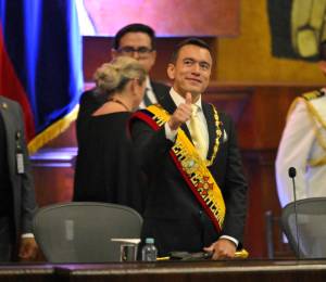 Presidente del Ecuador, Daniel Noboa