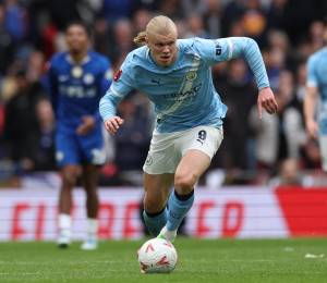 Erling Haaland, jugador del Manchester City.