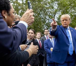 El presidente de Estados Unidos, Donald J. Trump.