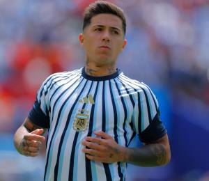 Enzo Fernández durante el Mundial 2026.