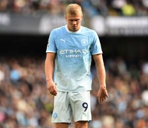 Erling Haaland, jugador del Manchester City.
