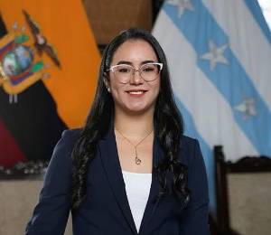 Blanca López Castro, quien fue alcaldesa y concejala de Guayaquil.