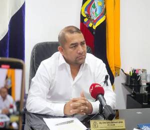 Gabriel Balladares, alcalde de Playas.
