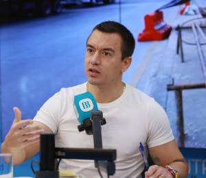 El mandatario Daniel Noboa, mantuvo esta lunes una entrevista en Radio Centro.