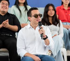 Noboa anunció el pasado 1 de octubre una nueva etapa de Jóvenes en Acción.