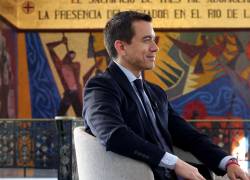 Fotografía referencial del presidente de Ecuador, Daniel Noboa.