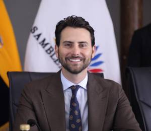 Niels Olsen, expresidente de la Asamblea Nacional.