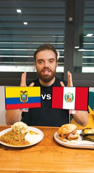 $!En TikTok, el apoyo se registra dando “me gusta” al comentario de Ibai que dice “Ecuador” junto a la bandera .