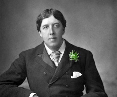 $!Retrato del actor Oscar Wilde con el clavel verde que habitualmente llevaba en su solapa.