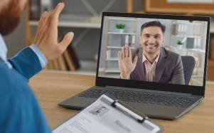 Imagen referencial de postulante en entrevista laboral