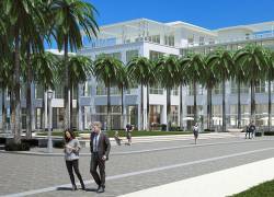 El proyecto Aires Este Town Center prevé la integración de viviendas, comercios, oficinas y espacios públicos.