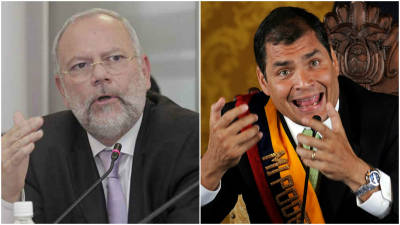 Caso Petroecuador: Capaya y Correa, enfrentados en redes Caso Petroecuador: Capaya y Correa, enfrentados en redes
