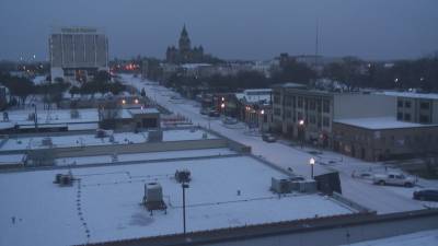 Temporal de nieve y hielo afecta en las últimas horas a Texas Temporal de nieve y hielo afecta en las últimas horas a Texas
