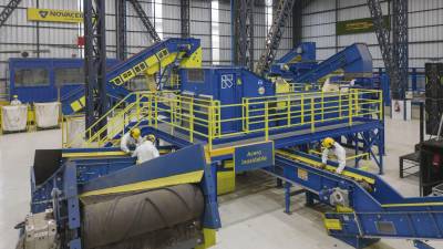 Nueva planta evitará que más de 12.000 toneladas de desechos se conviertan en basura Nueva planta evitará que más de 12.000 toneladas de desechos se conviertan en basura