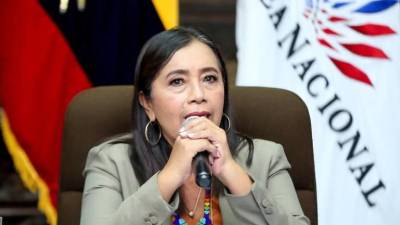 Guadalupe Llori denuncia conspiración en Pachakutik Guadalupe Llori denuncia conspiración en Pachakutik