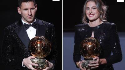 Lionel Messi y Alexia Putellas ganan el Balón de Oro 2021 Lionel Messi y Alexia Putellas ganan el Balón de Oro 2021