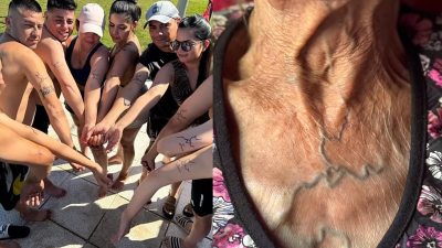 Familia argentina se tatúa en honor a su abuela y conmueve en las redes Familia argentina se tatúa en honor a su abuela y conmueve en las redes