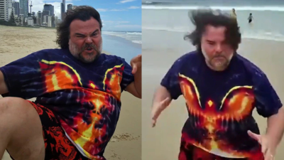 Video: Jack Black se volvió viral tras evitar a un paparazzi al estilo 'Kung Fu Panda' Video: Jack Black se volvió viral tras evitar a un paparazzi al estilo 'Kung Fu Panda'