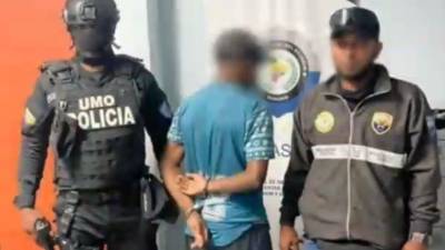 Capturan a requerido por asesinatos en Esmeraldas: una de las v&iacute;ctimas habr&iacute;a sido un polic&iacute;a